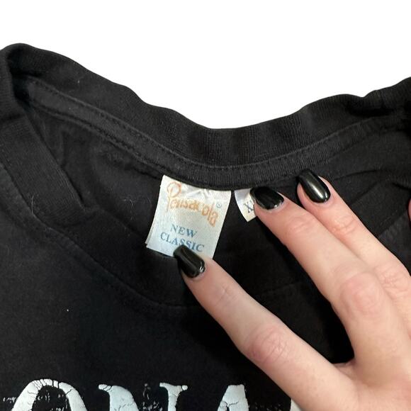 Vintage Leonardo Italia Black Men’s T-Shirt Size XL - Picture 2 of 5